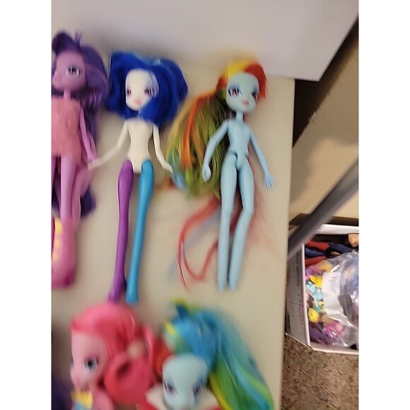 My Little Pony Equestria Girls doll Lot Figures MLP  6pcs - Picture 4 of 7